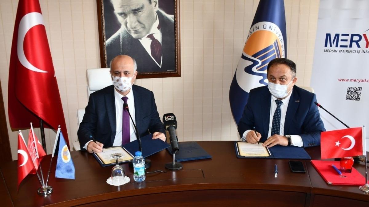 Mersin &Uuml;niversitesi ile MERYAD arasında işbirliği protokol&uuml; imzalandı