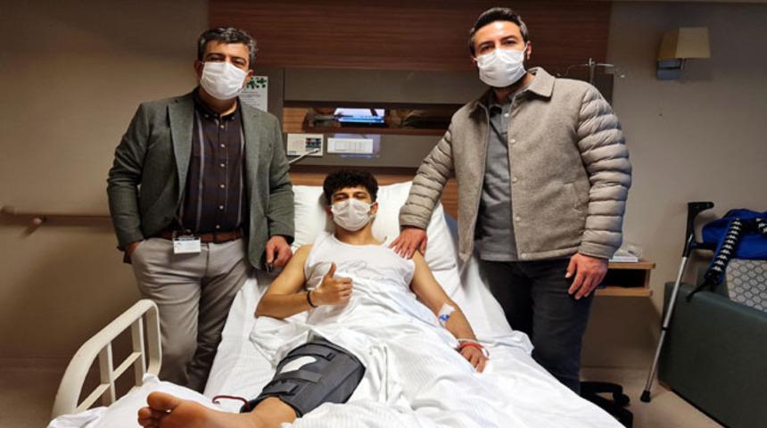 Yeni Malatyasporlu Buğra Demirci ameliyat oldu