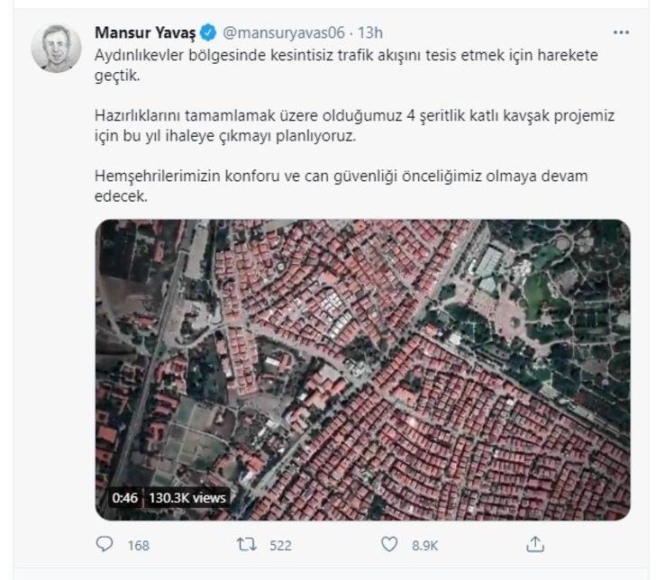 Aydınlıkevler trafiğine neşter vuracak proje hazır G1