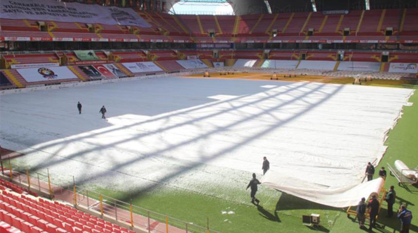 Kadir Has Stadı, Galatasaray maçına hazırlanıyor