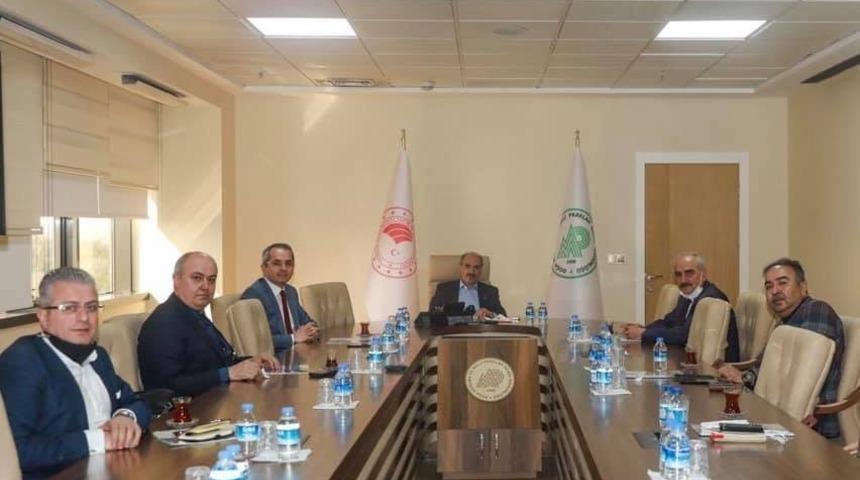 Kaymakam Pişkin&rsquo;den Genel M&uuml;d&uuml;r &Uuml;zmez&rsquo;e ziyaret