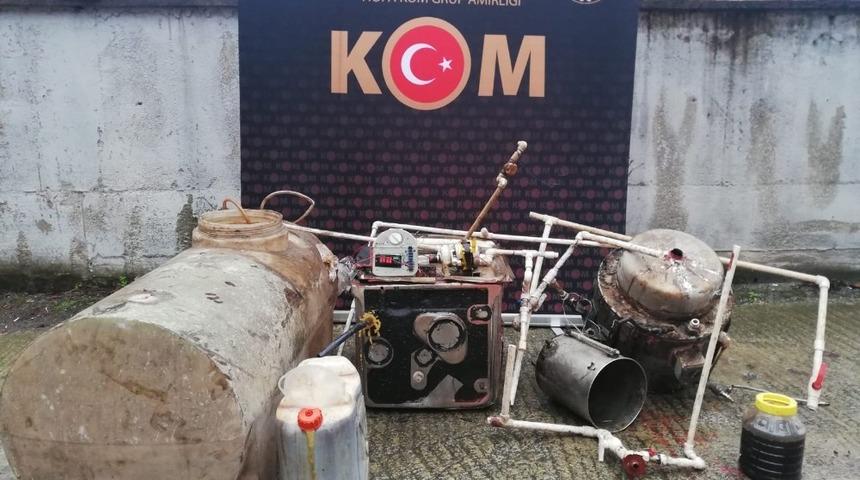 Artvin&rsquo;de sahte i&ccedil;ki operasyonu