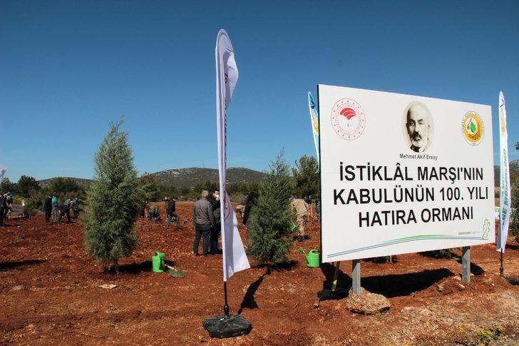 İstiklal Marşı’nın 100’üncü yıl hatıra ormanı G5