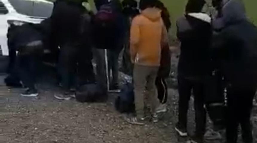 Tekirdağ&rsquo;da 14 d&uuml;zensiz g&ouml;&ccedil;men yakalandı