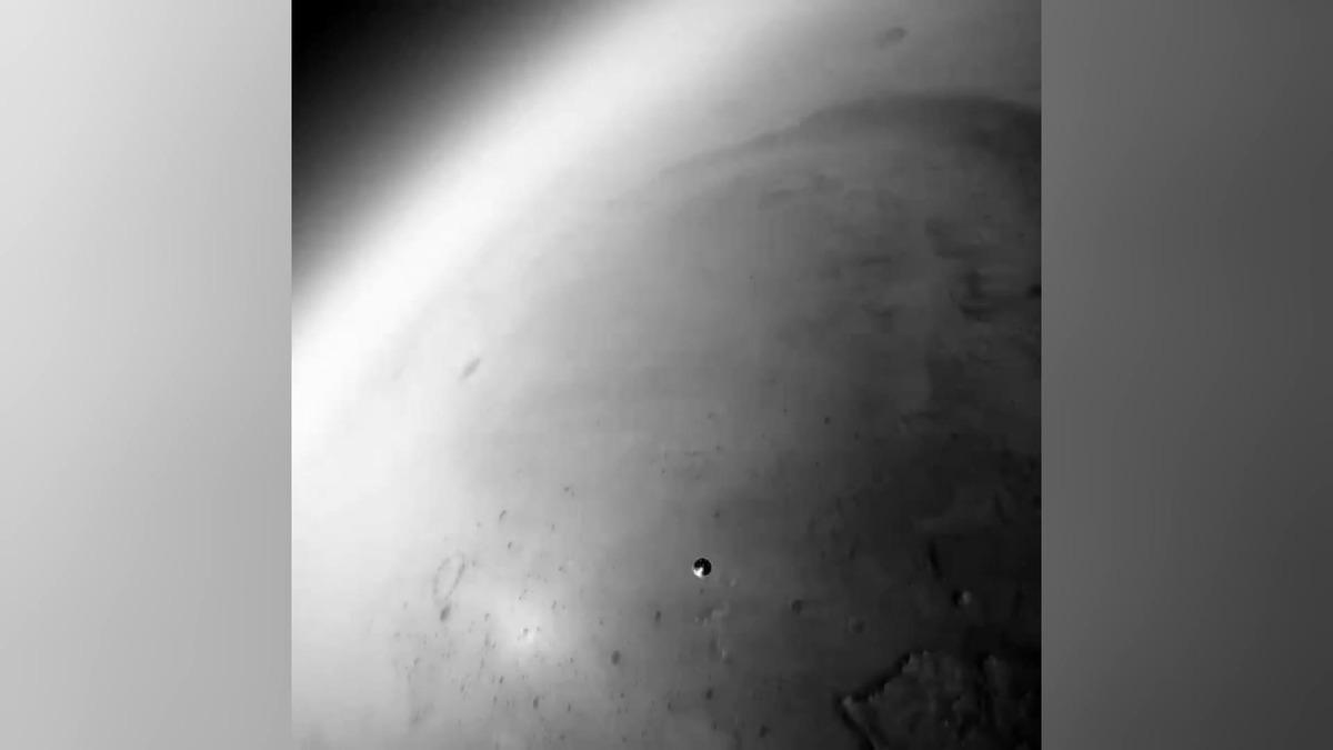 NASA, Perseverance aracının iniş anına ilişkin yeni g&ouml;r&uuml;nt&uuml; yayınladı