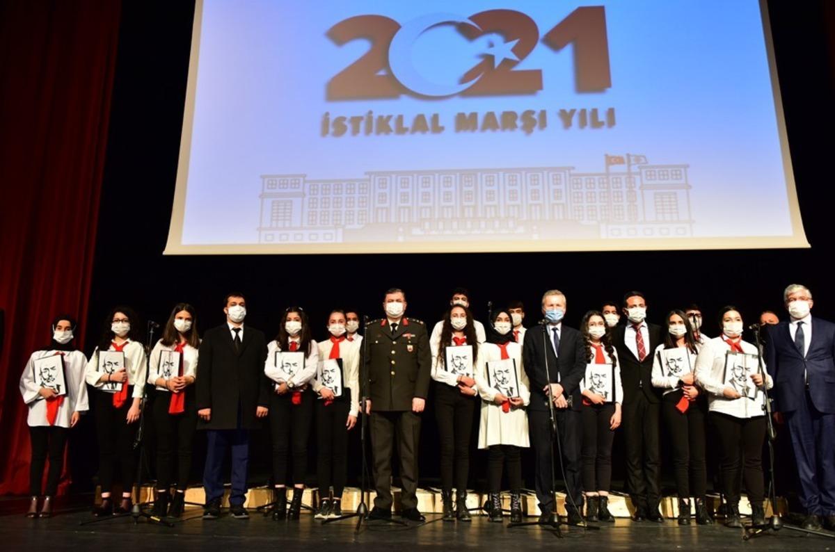 İstiklal Marşının Kabul&uuml;n&uuml;n 100. yıl d&ouml;n&uuml;m&uuml; programı