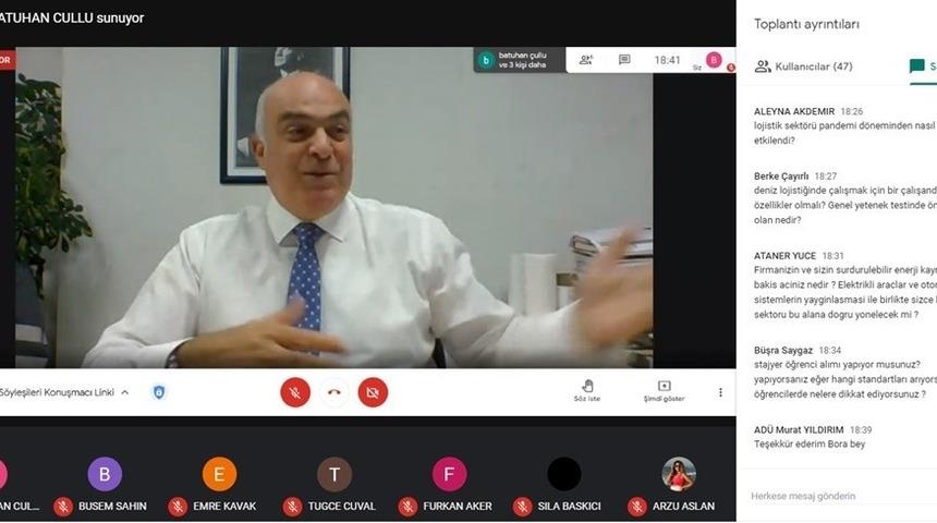 &lsquo;AD&Uuml; Lojistik S&ouml;yleşileri&rsquo; &ccedil;evrimi&ccedil;i olarak ger&ccedil;ekleşti