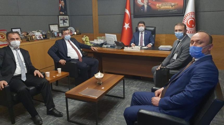 GMİS Genel Sekreteri Kaya Tun&ccedil;&rsquo;u ziyaret etti