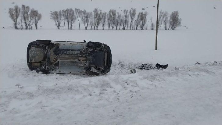 Yoğun kar yağışı ve tipi kazaları beraberinde getirdi G2