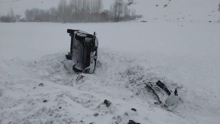 Yoğun kar yağışı ve tipi kazaları beraberinde getirdi G3