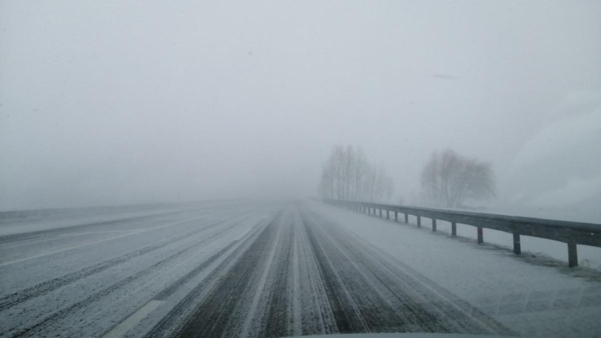 Van&rsquo;da kar yağışı ve yoğun sis
