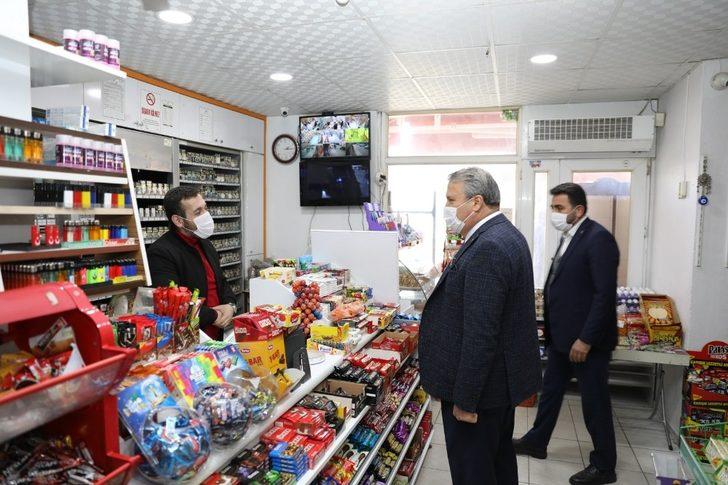 Başkan Çerçi esnaf ziyareti yaptı G2