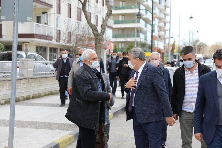 Başkan Çerçi esnaf ziyareti yaptı G3