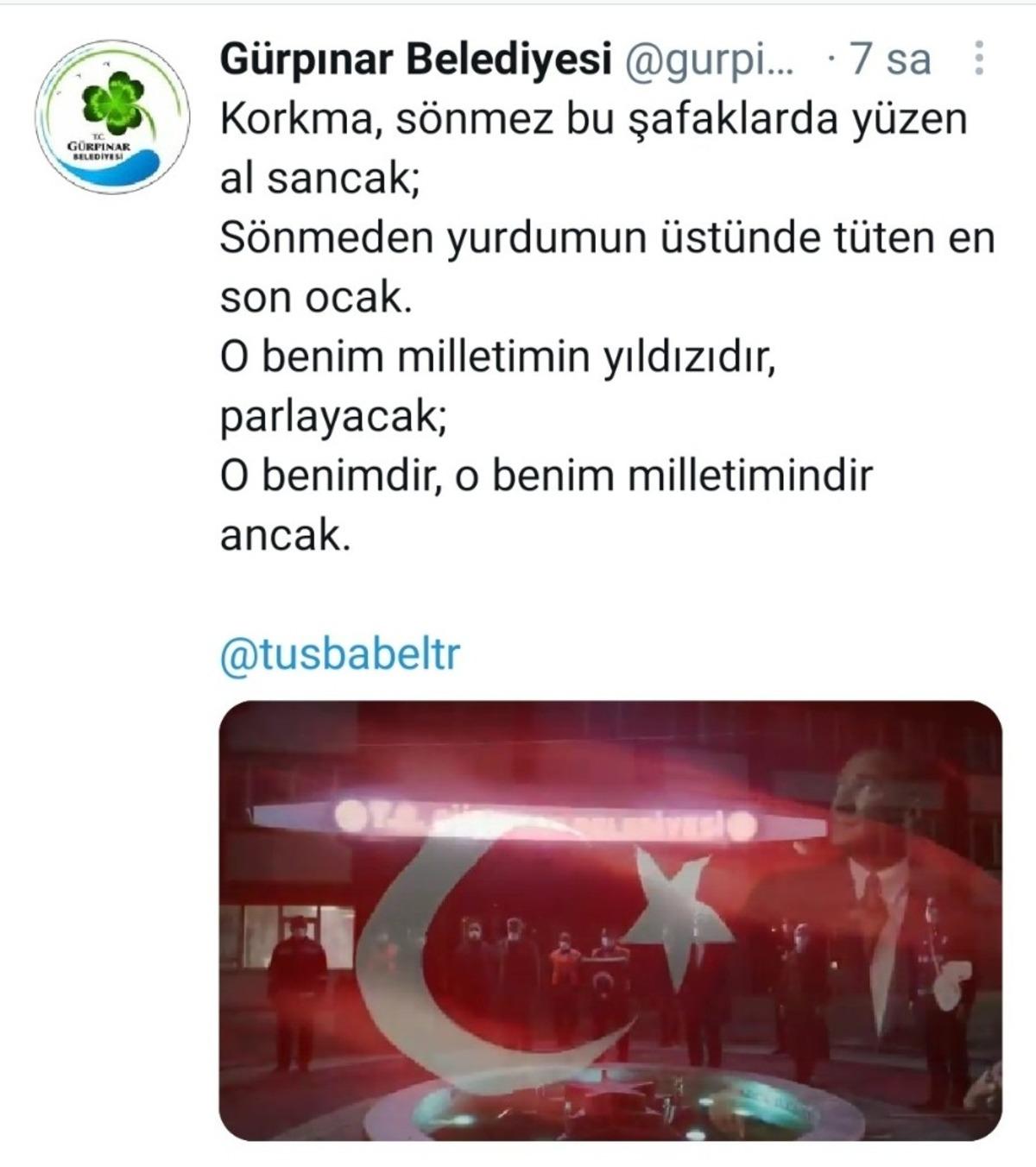 Van&rsquo;daki belediyelerden &lsquo;İstiklal Marşı&rsquo; etkinliği
