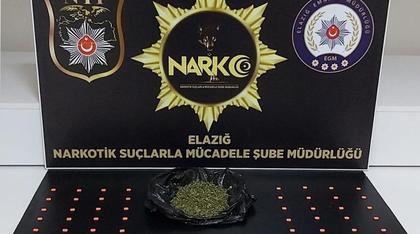 Elazığ’da uyuşturucu taciri 3 şüpheli tutuklandı