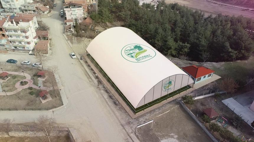 Boyabat’a yeni halı saha müjdesi