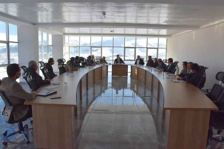 Başkan Geylani birim amirleri ile toplantı yaptı G1