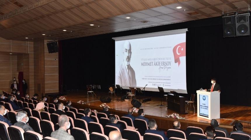 İstiklal Marşı’nın 100. yıl dönümü DÜ’de kutlandı