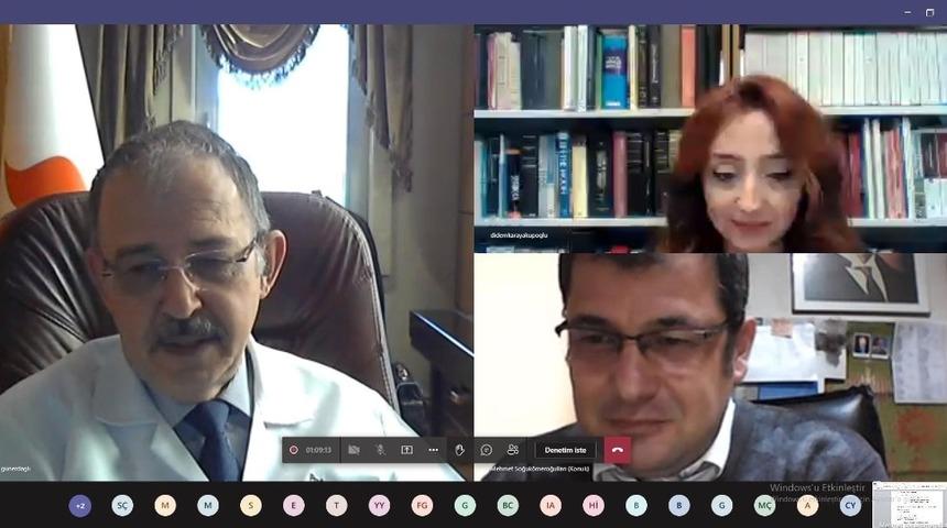 SANKO Üniversitesi’nde İstiklal Marşı’nın Kabulünün 100’üncü Yıldönümü Nedeniyle Onlıne Söyleşi Düzenlendi