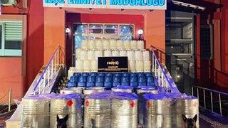 Son Dakika! Bakan Soylu duyurdu: 7 ton asetik asit ele geçirildi