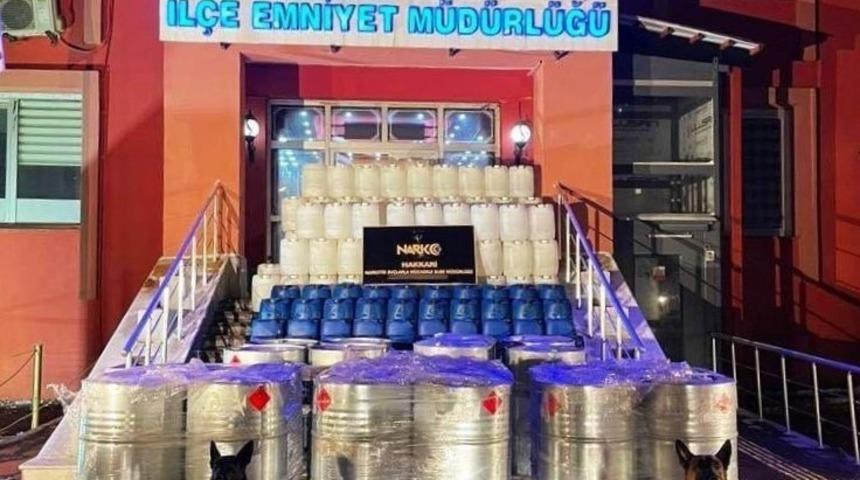 Hakkari polisinden PKK’nın finans kaynağına büyük darbe