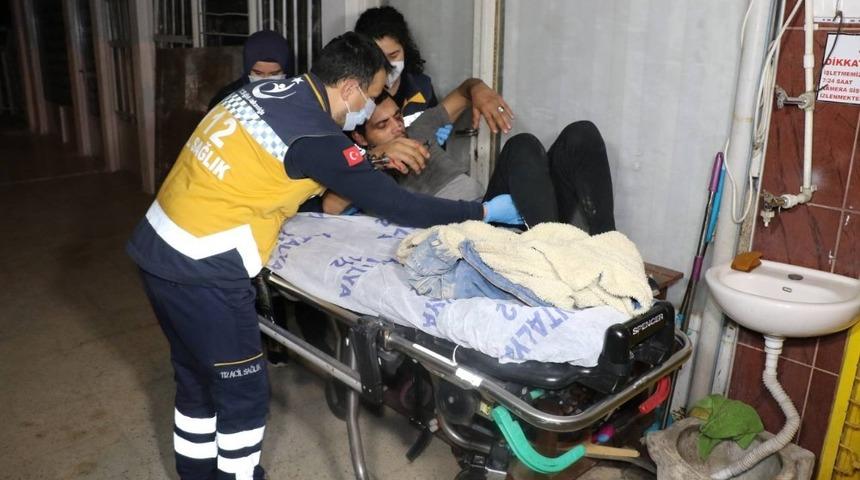 Husumetlisinden kaçtı, sığındığı apartmanda 'hırsız' zannedilince darp edildi