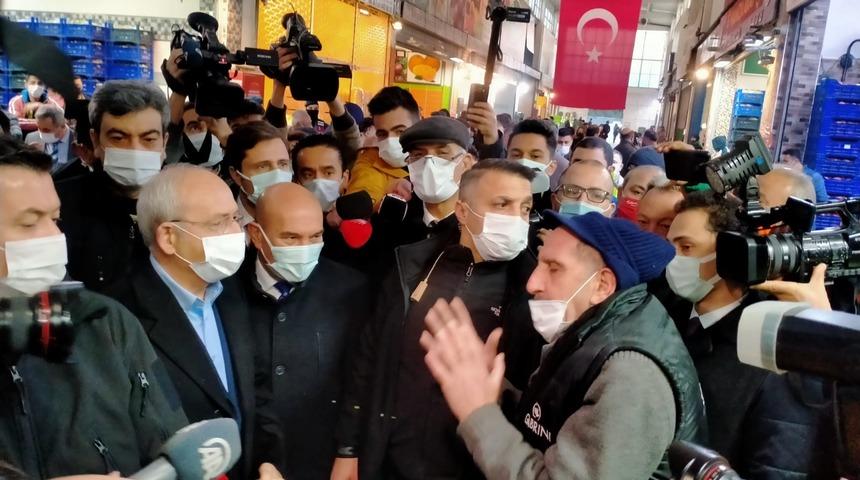 Kılıçdaroğlu'na İzmir esnafından bozuk yol tepkisi