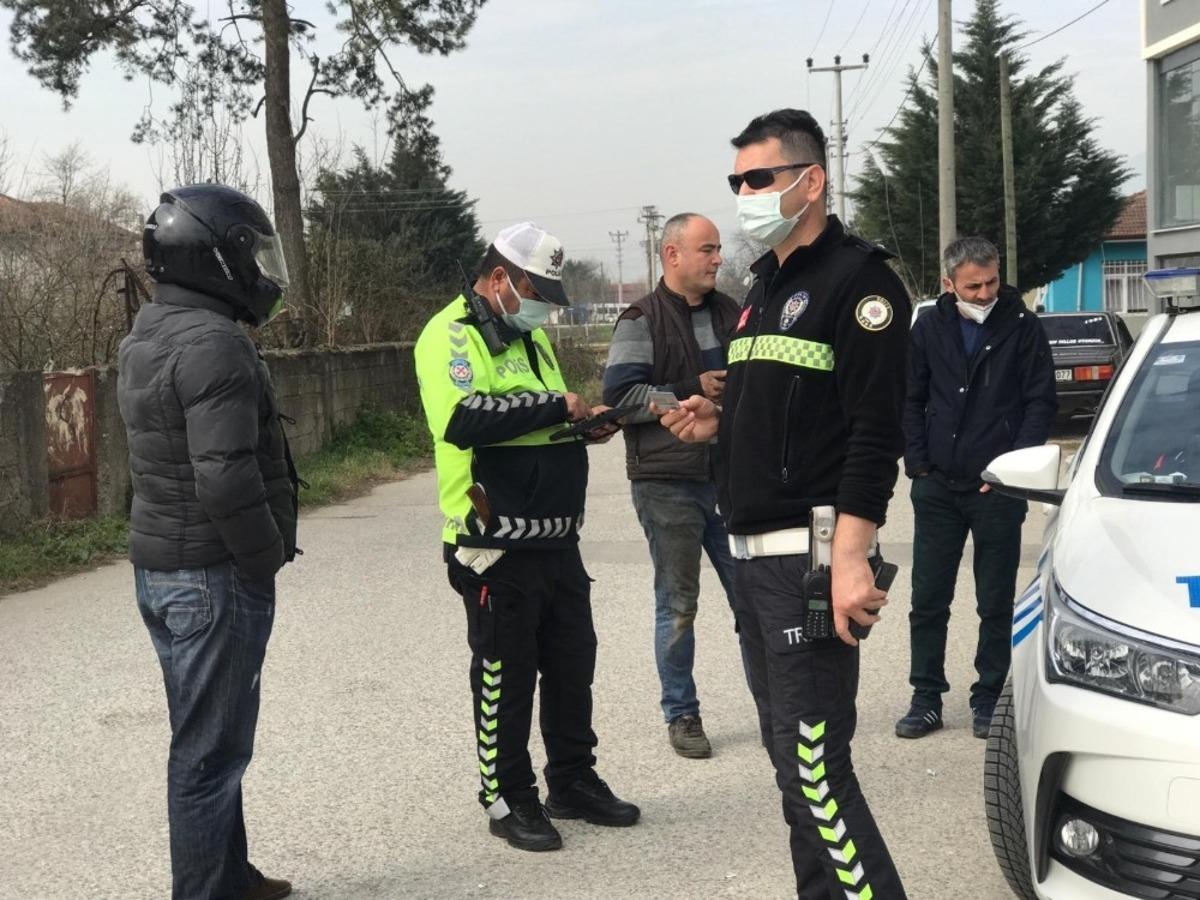 Trafik ekipleri denetime devam ediyor