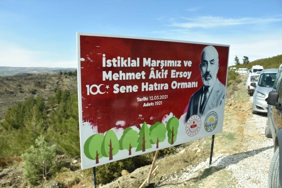 Manisa&rsquo;da 1921 adet fidan dikildi