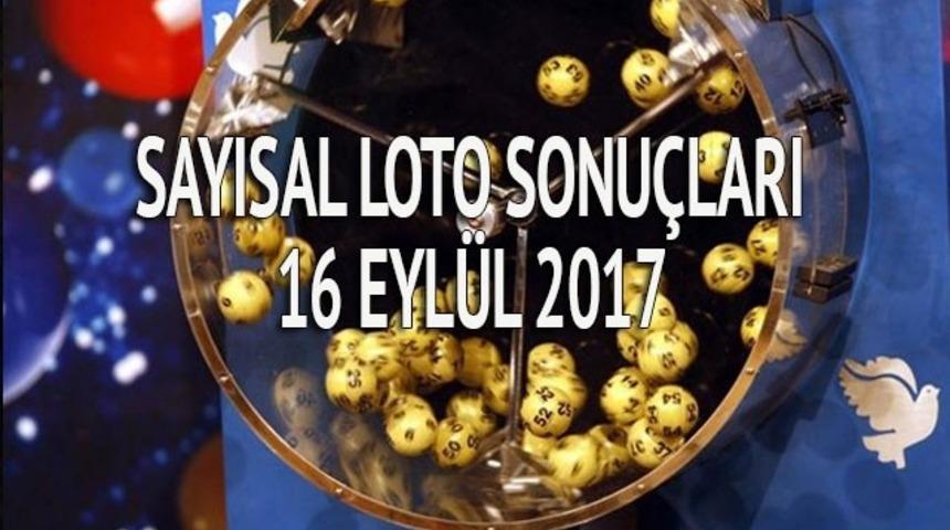 Sayısal Loto sonu&ccedil;ları 16 Eyl&uuml;l: Kupon sorgulama i&ccedil;in tıklayın!