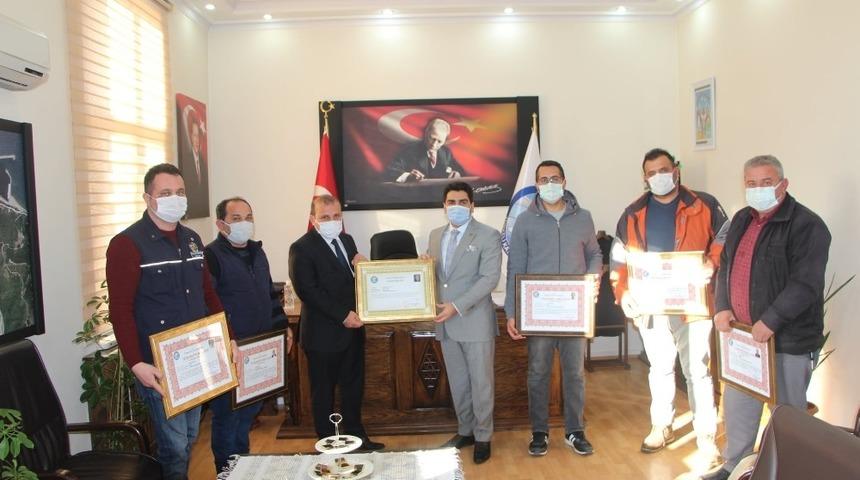 Kaymakam Kini’den teşekkür ve başarı belgesi