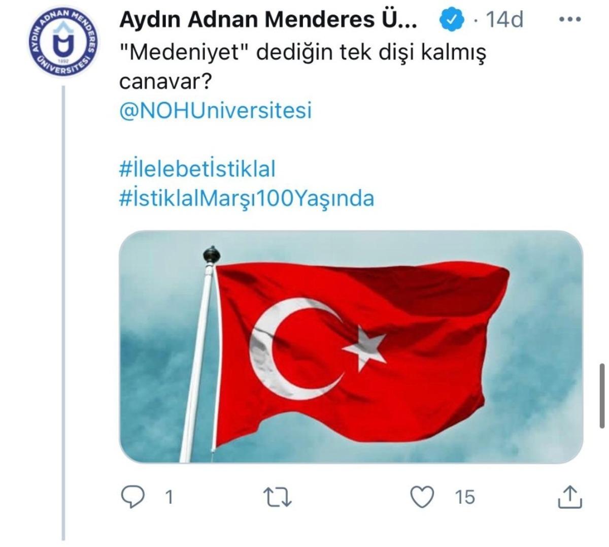 &Uuml;niversiteler, &lsquo;İstiklal Marşı Zinciri&rsquo; etkinliğinde birlik oldu