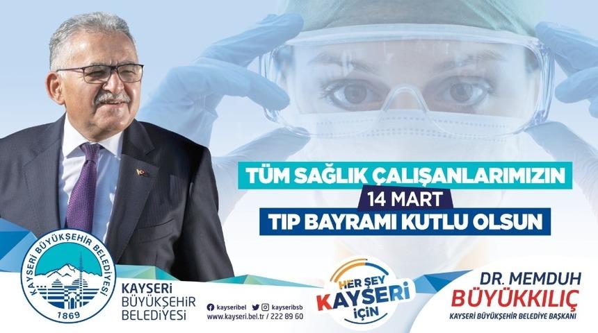 B&uuml;y&uuml;kkılı&ccedil;: "Salgınla m&uuml;cadelede en &ouml;n safta savaşan sağlık &ccedil;alışanlarımızın hakkını &ouml;deyemeyiz"