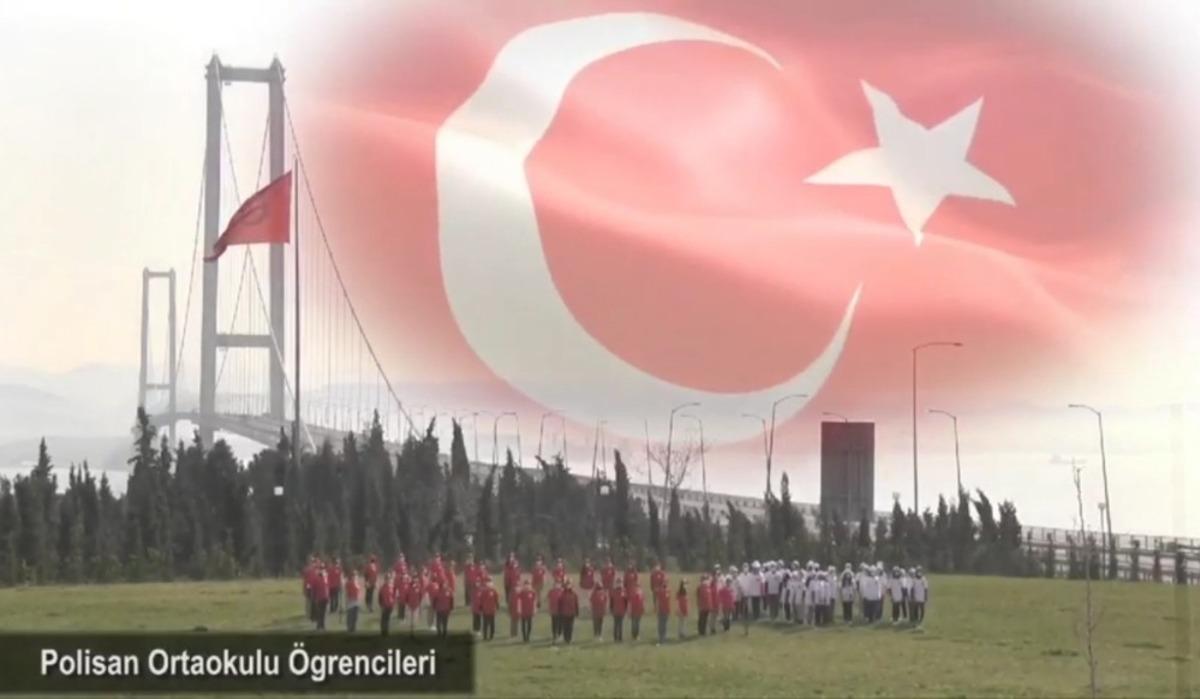 Dilovası&rsquo;nda İstiklal Marşı coşkusu