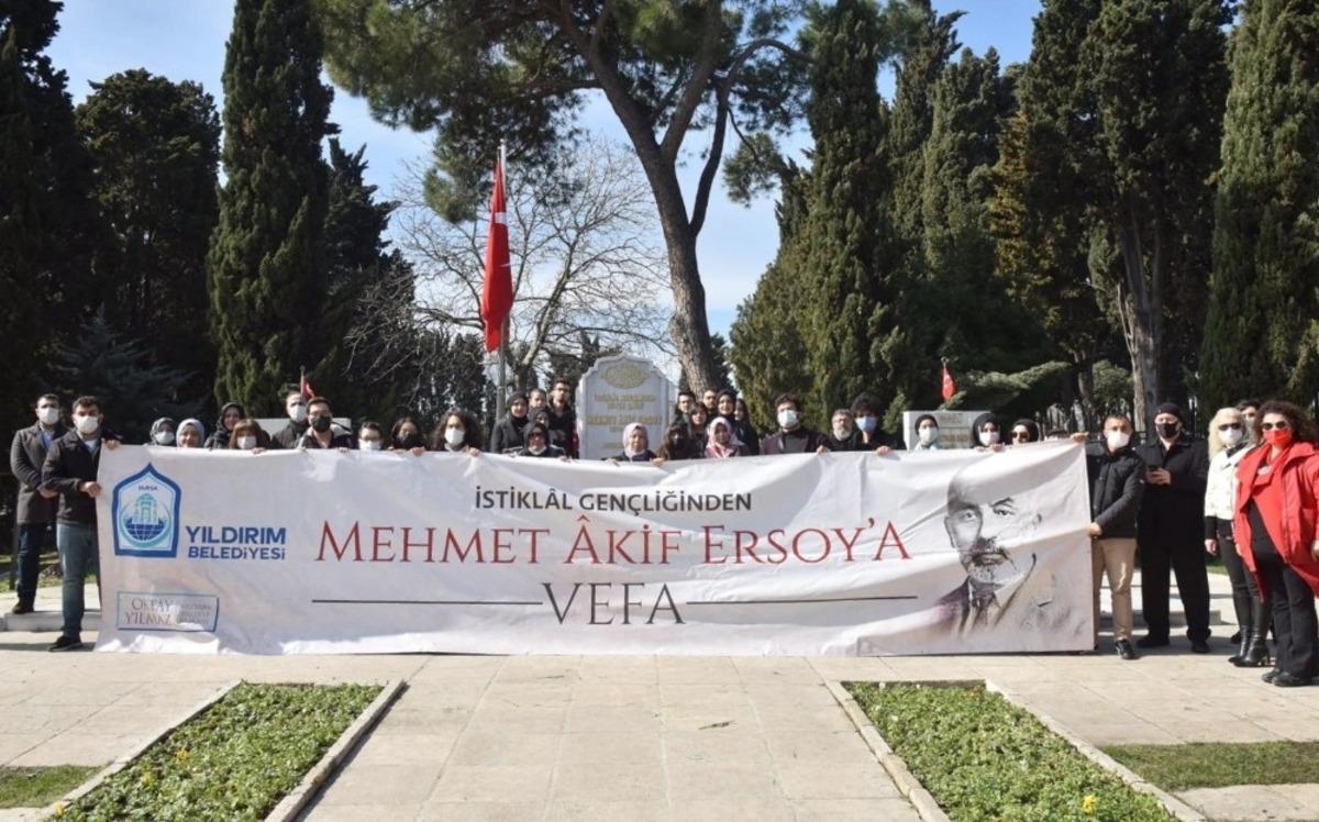 Yıldırım&rsquo;dan Mehmet Akif Ersoy&rsquo;a vefa