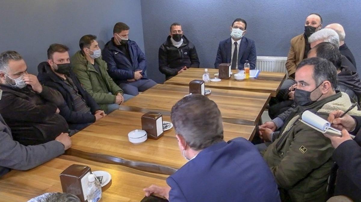 Başkan Vekili Aslan&rsquo;ın esnaf ziyaretleri devam ediyor