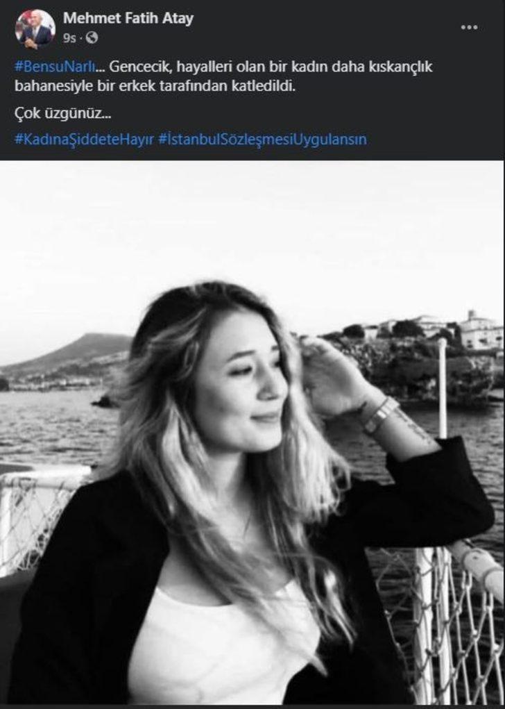 Bensu Narlı cinayetine Aydınlı başkanlardan tepki G4