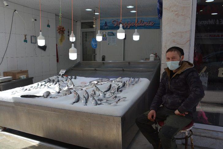 Sinop’ta tezgahlar havuz balıklarına kaldı G1