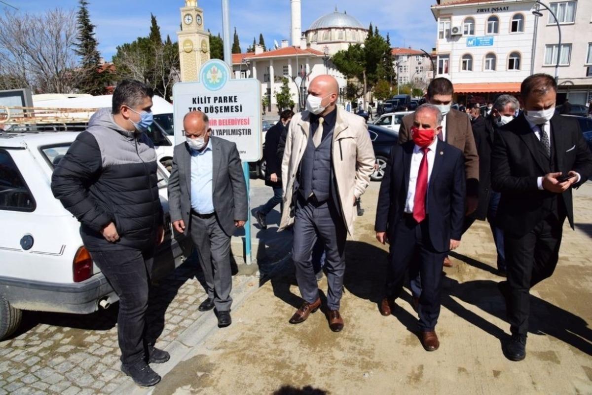 G&ouml;rdes&rsquo;te 120 bin metrekarelik kilit parke &ccedil;alışması