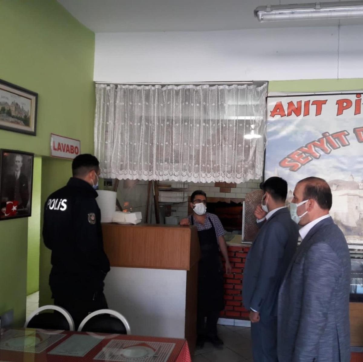 Seyitgazi&rsquo;de Korona vir&uuml;s denetimi