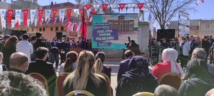 Eyyübiyede Gençlik Merkezi temeli atıldı G3