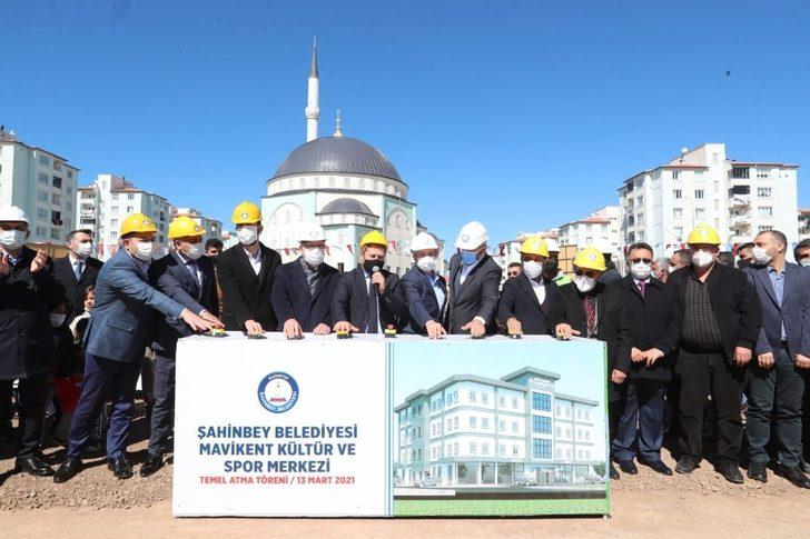 Mavikent Kültür ve Spor Merkezinin temeli atıldı G3