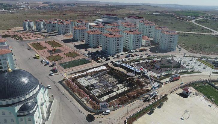 Mavikent Kültür ve Spor Merkezinin temeli atıldı G5