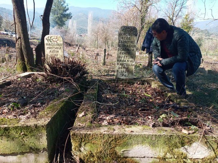 İşçilerin dikkati şehit mezarını gün yüzüne çıkardı G5