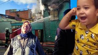 Minik Okay gözlerini açtı! İlk sözü 'Anne' olmuş