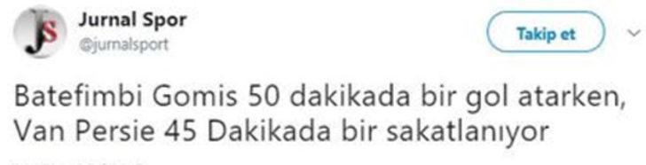 Van Persie'nin ardındaki Gomis sırrı G3