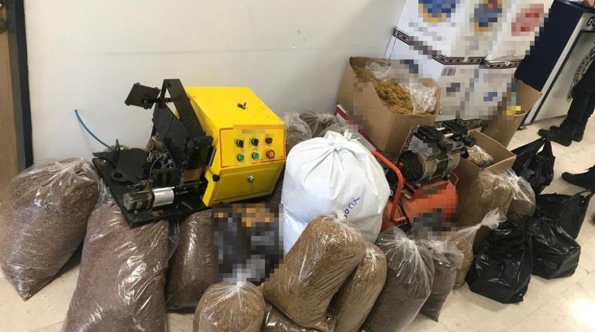 Silivri&rsquo;de ka&ccedil;ak t&uuml;t&uuml;n operasyonu