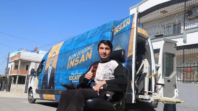 Engelli araçları tamir ediliyor