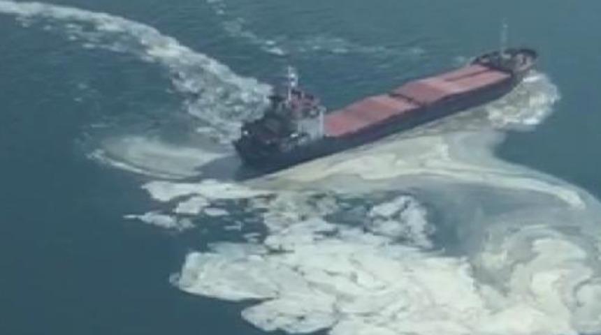 Gemlik'te denizdeki görüntünün nedeni belli oldu