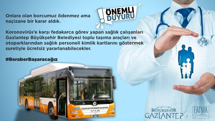 Büyükşehir pandemide canla başla çalışan sağlıkçıların yanında G4